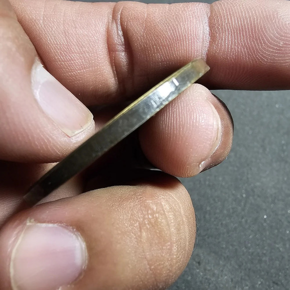 Navy Seabee Duty Honor Country Proudly Served Challenge Coin Bronze Enameled sho - Picture 3 of 4